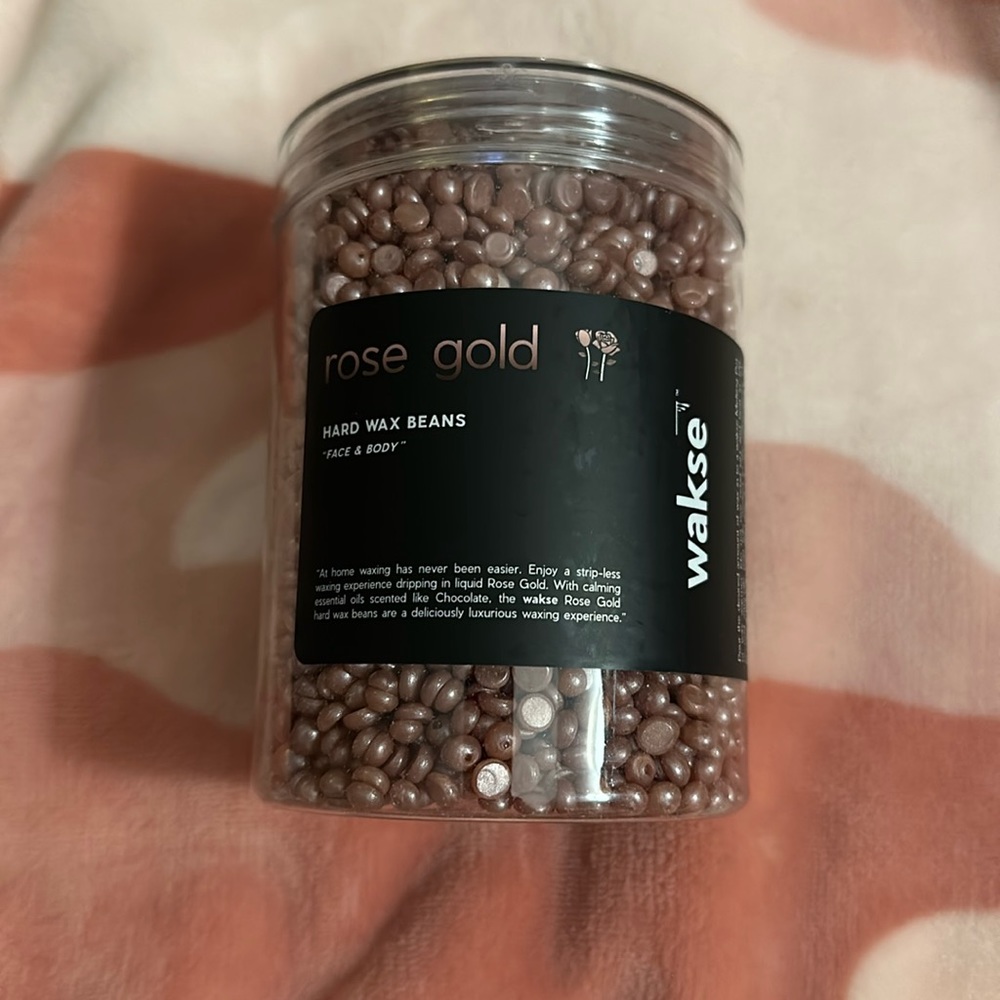 Wakse Rose Gold Hard Wax Beans